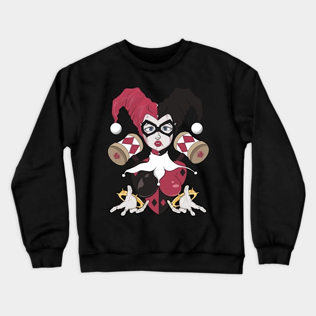 Clown girl Crewneck Sweatshirt by marko0z